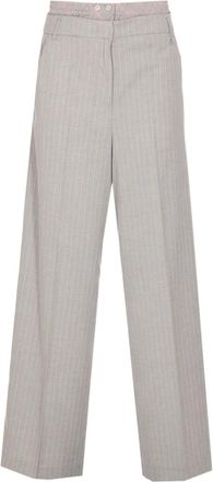 Liu Jo Pantaloni a righe - Grigio