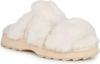 Emu Womens Wobbecong Sheepskin Slides In Natural