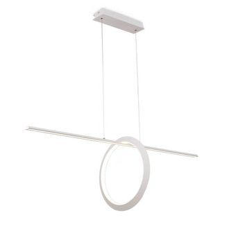 Netlighting Kitesurf Loop Under Linear Pendant 30W LED 3000K 2400lm White