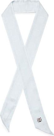 Givenchy 4G Liquid Silk Skinny Scarf in Pale Blue at Nordstrom Rack