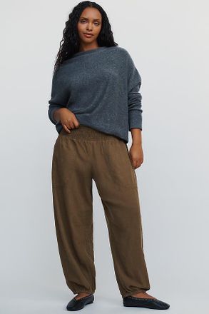 Pilcro Reese Smocked Pull-On Jogger Pants