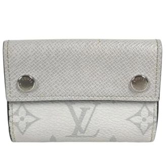 Louis Vuitton Pre-owned Accessories, unisex, White, Size: ONE SIZE Pre-owned Fabric Wallet
