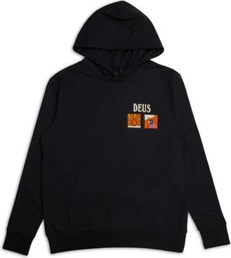 Deus Max Speed Hoodie Zwart - Heren - Hoodies - Zwart - S - Katoen - Hoodies & sweatvesten