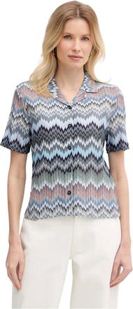Missoni Dames, Blouses & Shirts, Veelkleurig, Maat: M Viscose