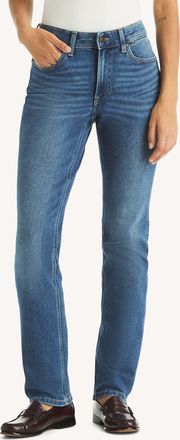 Nautica Womens Mid-Rise Straight Denim