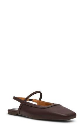 Dolce Vita Fiera Slingback Flat in Brown Smooth at Nordstrom Rack, Size 7.5