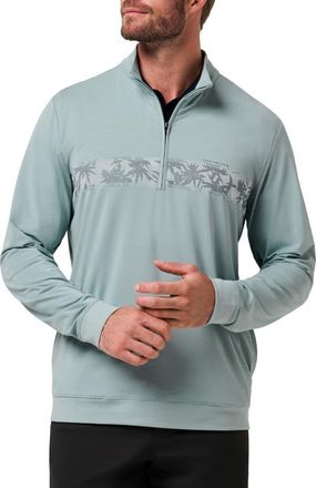 Travis Mathew Trophy Life Quarter Zip Pullover in Arona at Nordstrom, Size Xx-Large