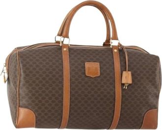 Celine Pre-owned Weekend Bags, female, Brown, Size: ONE SIZE Pre-owned Boston Bag