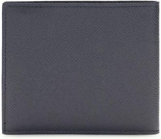Ferragamo Mens Blue Calf Leather Bos Taurus Wallet