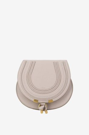 Chlo&eacute; Schultertasche aus genarbtem Leder Marcie Small