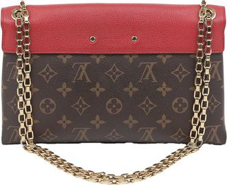 Louis Vuitton Brown Leather Palais Chain (Authentic Pre-Loved)