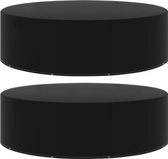 vidaXL Fundas De Muebles De Jard&iacute;n 2 Uds 10 Ojales 325x90 Cm Vidaxl