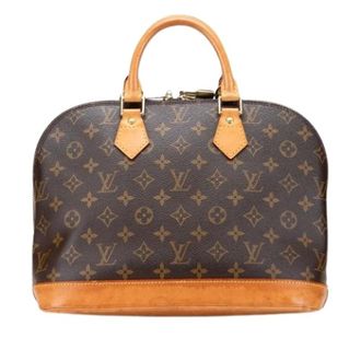 Louis Vuitton Pre-owned Handbags, female, Brown, Size: ONE SIZE Pre-owned Vintage Canvas Handbag