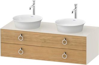 Duravit Tulip Blanco, Mueble De Ba&ntilde;o Colgado En La Pared, Ancho - Duravit