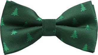 Alizeal Mens Christmas Novelty Pattern Pre-tied Party Bow Tie, 042-DLJ-032-L