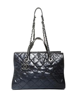 Chanel 2008-2009 chain tote bag - Black