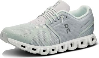 On Mens Cloud 5 Textile Synthetic Glacier Glacier Trainers 10.5 UK
