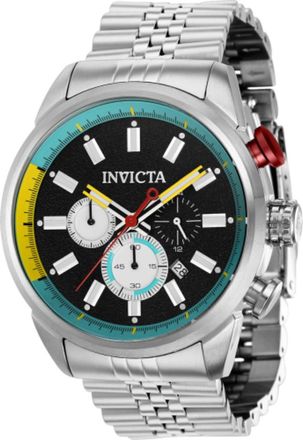 Invicta Aviator Chronograph Quartz Black Dial Mens Watch 39944