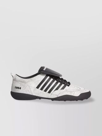 Dsquared2 leather lace-up low-top sneakers