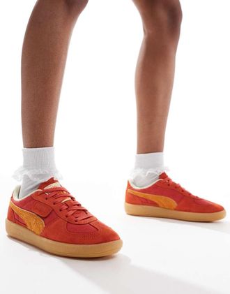 Puma Palermo - Sneakers rosso slavato