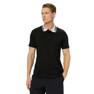 Emporio Armani Signature Polo - Heren - Polos - Zwart - M - Tops