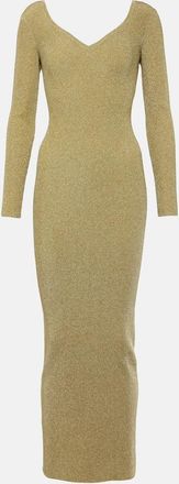 Nina Ricci Lame maxi dress