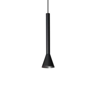 Netlighting Diesis Led Slim Dome Pendant Ceiling Light Black 3000K