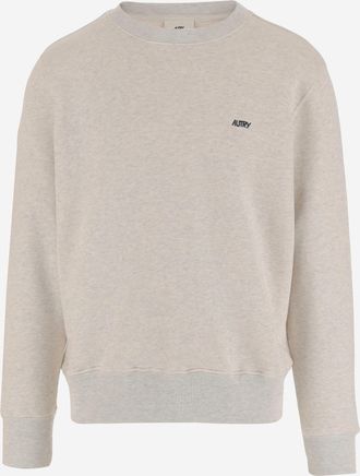 Autry Cotton Sweatshirt With Logo