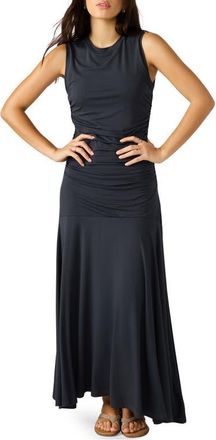 Steve Madden Jace Sleeveless Maxi Dress in Faded Black at Nordstrom, Size X-Large