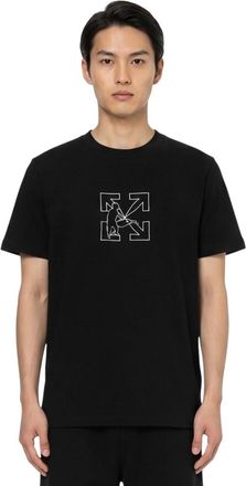 Off-white Black Crew Neck T-Shirt