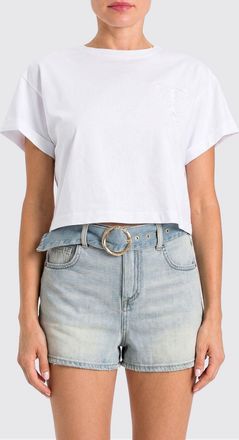 Twinset T-shirts in cotone ricamato