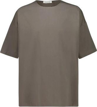 Fear of God Willow Katoen Tencel T-shirt - Heren - Shirts - Groen - S - Katoen - Tops