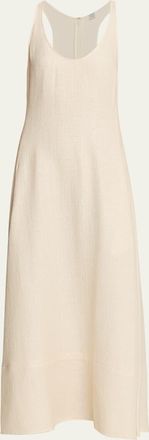 Toteme Scoop-Neck Sable Maxi Dress
