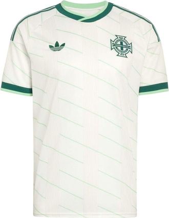 adidas Northern Ireland 2026 Away Jersey Asia Sizing Cloud White Tech Forest JL6922