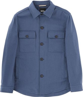 BOSS Carper Cotton Blend Comfort Shirt