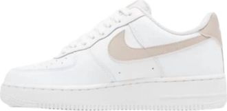 Nike Womens Air Force 1 07 Low-Top Sneakers In White/fossil Stone/white/white