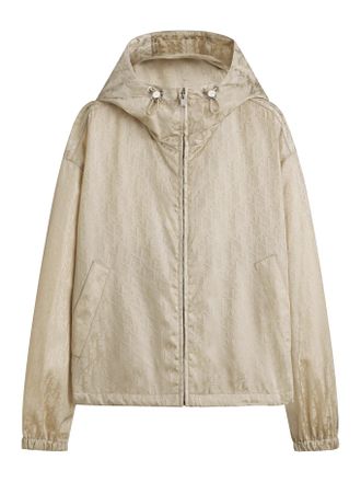 Dior HOODED JACKET WITH ZIP IN TECHNICAL FABRIC - Christian Dior - Woman
