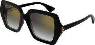 Cartier Grey Square Ladies Sunglasses CT0507S 001 54