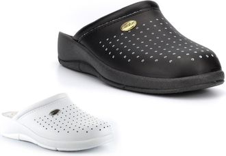 Generic Womens Slip On Sandals Size 8 Womens Mule Size 4 Ladies Mule Ladies Slip On Sandal Mules Sizes 3-9 White/Black 8 UK