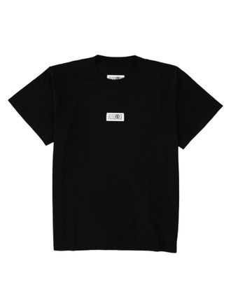 Maison Margiela White Boxy Fit Minimalist Patch Cotton T-Shirt