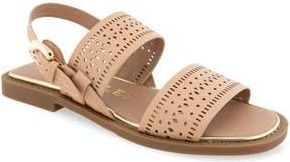 Aerosoles Carole Slingback Sandal in Beige Bisque Perf Faux Leather at Nordstrom Rack, Size 5.5