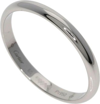 Cartier Platinum 950 Band Ring (Pre-Owned)