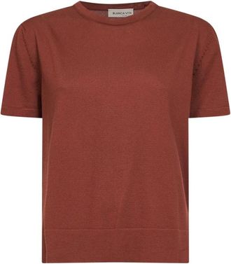 Blanca Vita Mujer, Camisetas, Marr&oacute;n, Talla: XS