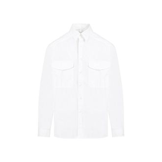 Mordecai Classic White Cotton Shirt