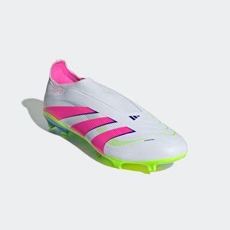 adidas Fussballschuh ADIDAS PERFORMANCE PREDATOR LEAGUE LACELESS FG/MG, Damen, Gr. 48, cloud wei&szlig;, lucid pink, lucid lemon, Synthetik, Schuhe Fussballschuh, 