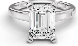 Tilla 1CT Emerald Cut Lab Grown Diamond Solitaire Ring