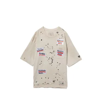 Miharayasuhiro Embellished-sticker T-shirt
