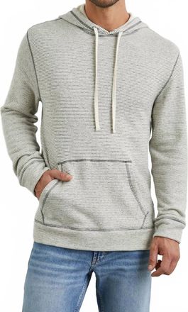 Rails Smith Hoodie In Cream Navy Stripe