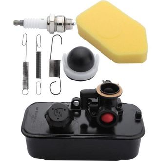 OEM Carburador Y Dep&oacute;sito De Combustible Para Briggs And Stratton Con Buj&iacute;as, Muelles, Filtro De Aire, Bombilla De Cebado 795469 794147 498809 795477 4944