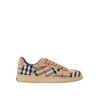 Burberry Textile Low Top Trainers - male - Burberry - Sneakers - Beige - 10 UK - Shoes